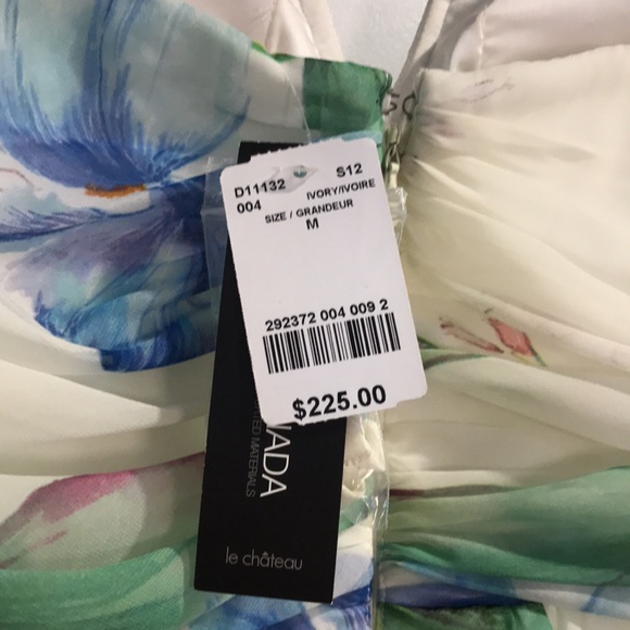 Floral Strapless Gown - Picture 5 of 6